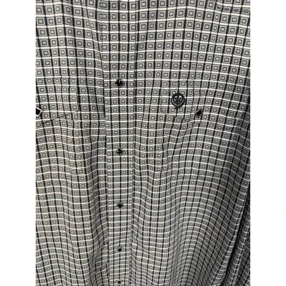 Wrangler George Straight Troubadour Collection Pearl Snap‎ Men's Large BGS05